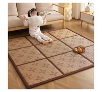 HMTBQT Tatami Japonesa Colchoneta de Suelo Tapete Estera Alfombra Gateo de Juegos(Light Brown,180x300cm)