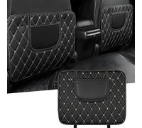 HMYOUXUAN 2 Protectores de Respaldo de Coche y Organizador para BMW 1er F70 120 2024 2025, Protector de Respaldo para Coche Kick Mats Protección