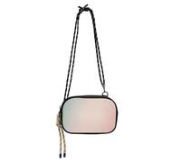 HMZXZ Bolso cruzado con pintura abstracta de color azúcar, bolso pequeño con correa ajustable, RainbowFanny Pack Sling Mochila Hobo para mujeres y hombres, viajes y trabajo