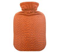 HMZXZ Botella de agua caliente con tapa, bolsa de agua caliente con textura de baloncesto naranja de 2 litros de capacidad temática de PVC para aliviar el dolor, pies, calambres menstruales