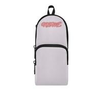 HMZXZ Estuche para lápices personalizado violeta limpio, estuche para lápices para niñas y niños, bolsa organizadora de papelería con textura morada personalizada para la escuela