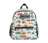 HMZXZ Mini mochila personalizada para niñas y niños, colección de caricaturas, mochilas infantiles personalizadas, con nombre y texto para niños, multicolor