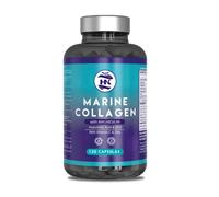 HN Healthy Nutrition Colágeno Marino Hidrolizado con Ácido Hialurónico, Vitamina C, Coenzima Q10, Zinc y Magnesio - 120 Cápsulas - Complemento Alimenticio