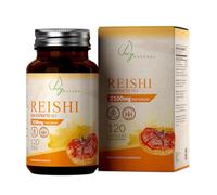 HN Reishi, 120 Cápsulas Veganas, 2100mg Extracto 15:1 | Extracto de Reishi 15:1 | Fórmula Nootrópica de Alta Potencia | Sin OGM, Gluten, Lácteos ni Alérgenos