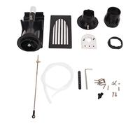 HNBGNNMRO Empujador a Chorro para Barco teledirigido de 40 mm, propulsor para Barcos RC con hélice integrada, empujador de Agua por Chorro de Bomba de Gran tamaño para Cascos de 80 a 120 cm, (Negra)