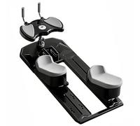 HNBYLMM Crawling Training Machine, Spine Twist & Stretch Trainer, Twist Stretch Machine, mit LED Counter, Phone Holder, Whole & Detachable Use, for Abdominal, Waist and Core Training Black