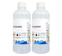 Hncgwgbs Limpiador de aspersores de Impresora. Compatible con hp802 s3180 803 la Impresora de inyección de Tinta. Limpieza Potente del líquido de Limpieza del aspersor(2 Bottle of 500ML)
