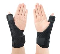 HNCY 1 Pieza Muñequera Pulgar, Férula Dedo Pulgar Izquierda Derecha, Ferula Rizartrosis Pulgar, Inmovilizador del Pulgar Para el Artritis, Tendinitis y Esguinces, Alivio del Dolor