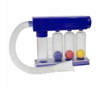 HNCY Oxyfit Espirómetro Pulmonar, Incentivador Respiratorio de 3 Bolas, Lung Trainer, Oxyfit Breathing Trainer, Entrenador Pulmonar Ejercitador Respirstorio Para Función Pulmonar Y Terapia Del Habla