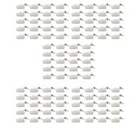 Hndhbfgrt 100 Piezas Cat6 / 6A RJ45 Enchufes Modulares de Paso, Conector de Externo Blindado (STP), EZ Crimp