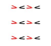 Hndhbfgrt 12 Unids Clip de Cocodrilo de Cobre Chapado en Kelvin Cuatro Clips de de Pato