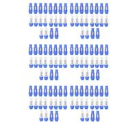Hndhbfgrt 120 Piezas NAC3FCA NAC3FCB Conector Speakon Conector Powercon Macho de 3 Pines 20A 250V Conector de Clavija de Alimentación de CA y Gris