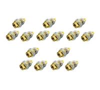 Hndhbfgrt 15 Piezas Mini Engrasador Accesorios para Herramientas NeumáTicas - Lubricador de Aceite de Engrasador NPT de 1/4 Pulgadas para Engrasador Herramienta Aire CompresióN - Amarillo
