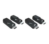 Hndhbfgrt 2Conjunto Transmisor/Receptor de Audio y Video Inalámbrico Compatible con, 50 M, 1080p, 60 Hz, Adaptador de Pantalla Inalámbrico