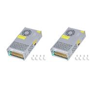 Hndhbfgrt 2X Adaptador de Fuente de Alimentación de 48 V CC, 12,5 A, 600 W, Convertidor de 110 V CA A 48 V CC para Controlador de Sensor de Accionamiento, Lámpara y Medidor.