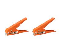 Hndhbfgrt 2X Alicates Punzonado para Bandas Borde de 12 mm Cubierta Orificio de Tornillo para Carpintería Herramientas de Punzonado de PVC Herramientas de Punzonado Herramientas
