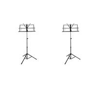 Hndhbfgrt 2X Atril Portátil 2 en 1 de Doble Uso Plegable para Partituras, Soporte para Libros de Escritorio, Piezas de Guitarra Musical, Accesorios