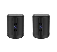 Hndhbfgrt 2X CáMara InaláMbrica de Vigilancia Inteligente Wifi Gran Angular VisióN de Alta DefinicióN Monitoreo Remoto de Red en el Hogar