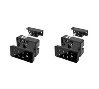 Hndhbfgrt 2X Cerradura Inteligente con Huella Dactilar, Cerradura para Cajón, Cerradura con Contraseña, Cerradura para Gabinete, Cerradura para Puerta Gabinete