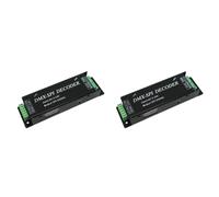 Hndhbfgrt 2X DMX200 SPI Controlador LED de Señal una Decodificador para 2801 6803 2812 2811 Cinta de Luz de Tira DC5V 12V 24V