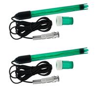 Hndhbfgrt 2X Electrodo ORP Redox Tipo BNC, Conector, Sonda de Repuesto, Cable de 300cm para Probador, Medidor, Equipo de Acuario, Probador de Agua