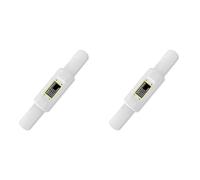 Hndhbfgrt 2X Extensor PoE A Prueba de Agua de 1000 Mbps, 48 V, 30 W, Conexión Estándar, una Entrada y Salida, 100 M/250 M, IEEE802.3af/At, para Cámara con Conmutador PoE