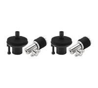 Hndhbfgrt 2X Hi-Hat Clutch Con Base Hi-Hat, Jazz Hi-Hat Clutch Drum Hi-Hat Poste de Soporte para Hi Hat Cymbal Drum Accesorios