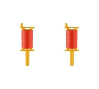 Hndhbfgrt 2X Hilo de Albañil con, Carrete de Hilo Recargable de 540 Pies y 18 Pulgadas, Hilo de Nailon para Herramientas de Jardinería o Albañilería