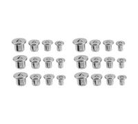 Hndhbfgrt 2X Juego de Puntos Centrales de Pasador de Taladro para Carpintería, Herramienta de Alineación Localizador de Pasadores de Madera Redondos 6/8/10/12 mm para Una Perforación Precisa
