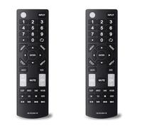 Hndhbfgrt 2X Mando una Distancia Universal de Repuesto para Todos los Televisores LED-LCD HDTV NS-RC4NA-18 NS-32D311NA17