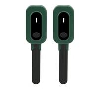 Hndhbfgrt 2X Medidor Inteligente de Humedad del Suelo Zigbee, Control por Aplicación Tuya, Probador de Suelo, Sensor de Temperatura y Humedad para Jardines en Macetas