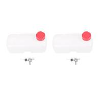 Hndhbfgrt 2X Pieza de Ensamblaje de Tanque de Combustible de Plástico para Piezas de Bomba de Grifo de Válvula de Tapa de Filtro E43