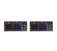Hndhbfgrt 2X Termostato Digital Higrostato Control de Temperatura y Humedad 3028 AC 110V 220V Higrómetro Controlador de Incubadora