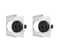 Hndhbfgrt 2X Tomacorriente NEMA14-50 de Industrial para una Carga AúN MáS Segura, Sin Sobrecalentamiento Ni FusióN, ReceptáCulo de 50 Amperios 125/250 V