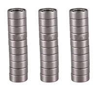 Hndhbfgrt 30 Piezas Rodamientos de Bolas Radiales Profundos en Miniatura de 6mm x 13mm x 5mm 686Z