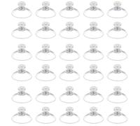 Hndhbfgrt 30 Ventosas de 40 mm con Tornillo y Tuerca Moleteada, Ventosas con Rosca, Ventosas para Tableros de Vidrio para Mesas