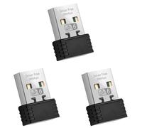 Hndhbfgrt 3X Adaptador InaláMbrico WiFi 6 AX286 802.11Ax 2,4 GHz, Controlador Gratuito, Tarjeta de Red USB para Ordenador Win7/10/11, Mini Receptor WiFi