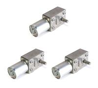 Hndhbfgrt 3X GW370 12V 6Rpm Motorreductor Reversible De Gusano Alto Torque Turbo DC Motor 35A