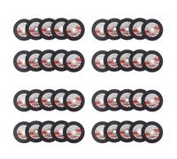 Hndhbfgrt 40 Piezas 75Mm Mini Disco de Corte Muela de Resina Circular para Amoladora Angular de 10Mm Disco de Corte de Azulejos de Madera Herramienta EléCtrica