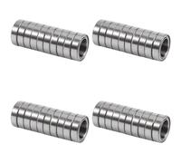 Hndhbfgrt 40 Piezas de Rodamientos de Pared en Miniatura de Bola Profunda 6700ZZ con Doble Blindaje Utilizados para Impresora 3D Rodamientos de Rueda