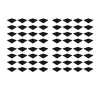 Hndhbfgrt 48 Piezas Paneles de Espuma Insonorizados, Paneles Acústicos en Forma de Pirámide de 2 x 12 x 12 Pulgadas para Pared, Estudio, Hogar Y Oficina
