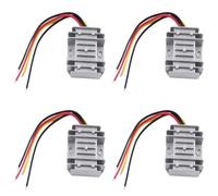 Hndhbfgrt 4X 12V-24V A 6V 10A 60W DC Convertidor Estabilizador Transformador Reductor Regulador Elevador Módulo Reductor Fuente de Alimentación