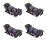 Hndhbfgrt 4X Adaptador PCI-Express 4.0 Mini SAS HD SFF-8643 Hembra A SFF-8643 Hembra, Extensor de Acoplador PCBA