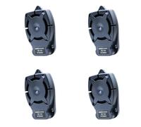 Hndhbfgrt 4X Alarma Bocina Sirena Zumbador 12V Seis Tonos 110 Puntos Tamaño Pequeño y Fácil de Instalar Alto Decibelio Cuerpo Plano Sirena Pequeña Bocina