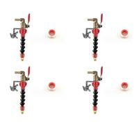 Hndhbfgrt 4X Boquilla de Rociador de Agua para Removedor de Polvo para Amoladora Angular, Dispositivo de Llenado de Agua Boquilla de Rociador para Máquina Cortadora de Azulejos