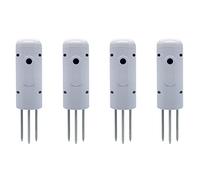 Hndhbfgrt 4X Medidor Inalámbrico de Humedad Del Suelo Tuya Zigbee, Probador de Temperatura Y Humedad, Monitor de Planta, Detector Impermeable IP67 para Jardín