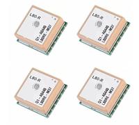 Hndhbfgrt 4X Módulo GPS L80 L80-R L80RE-M37 con Antena de Incorporada Módulo GPS Pot Ultracompacto con en la Parte Superior