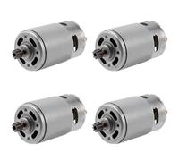Hndhbfgrt 4X Motor DC 18V para NiñOs Coche EléCtrico, RC Ride, Baby Car Motor EléCtrico Caja de Cambios RS550 Motor de 12 Dientes