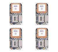 Hndhbfgrt 4X Rastreador GPS de Tamaño Súper Mini gsm AGPS WiFi LBS Localizador Aplicación Web Gratuita Seguimiento Grabadora de Voz ZX303 PCBA Inside 87HE