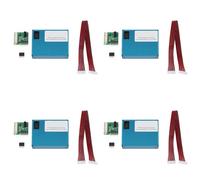 Hndhbfgrt 4X SENSOR de POLVO PM2.5 PMS7003 / G7 Sensor Digital PM2.5 de Forma (Placa de Transferencia Inculd + Cable)